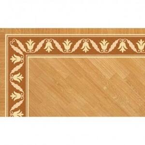 Художественный паркет Da Vinci Паркетный Бордюр 26-197 Орех Европейский (Грецкий) Селект (Гладкая) 1000х200 мм.