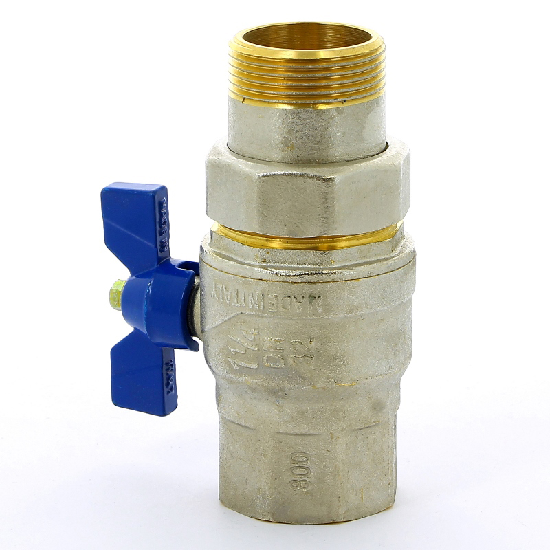 Кран шаровой НВ с разъемным соединением EVOLUTION бабочка F.I.V. 1"1/4 FIV 80005114 - Вид №1