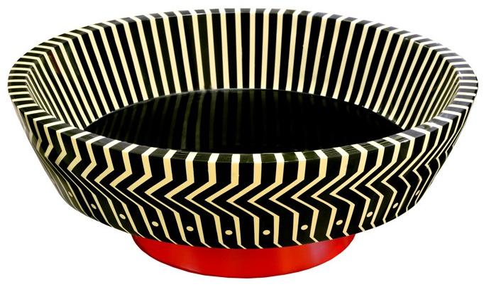 Ваза для фруктов в мдф Vanilla noir Santreyd sun-id-1365326 - Вид №2