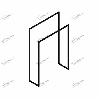 8MP902NE Держатель для полотенец  Kos by Zucchetti accessories