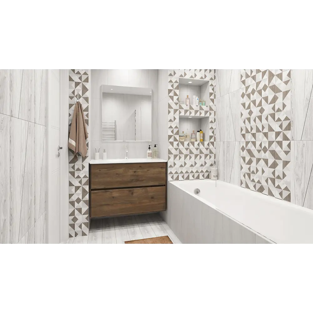 Керамогранит Loft «Мозаик» 60x15 см, 2 шт. 82109577 STLM-2082774 BELANI  - Вид №4