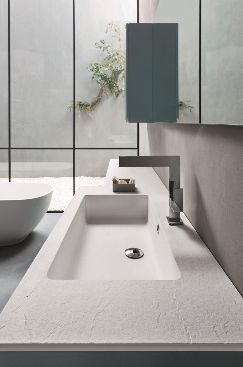 ARBLU Лаковая тумба под умывальник со шкафом Hito sun-id-1421709 - Вид №2