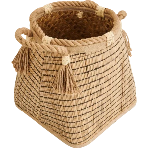 Корзина Storidea 29x22x29 см пальмовое волокно цвет бежевый 84281363 STLM-2023659