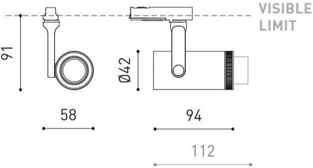 Arkoslight Светодиодное освещение из алюминия Plus mini 1l sun-id-1416147 - Вид №7