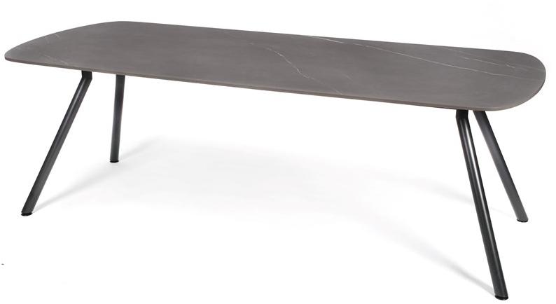 FISCHER MÖBEL Овальный обеденный стол из фм-керамитоп Teso sun-id-1444601 - Вид №1