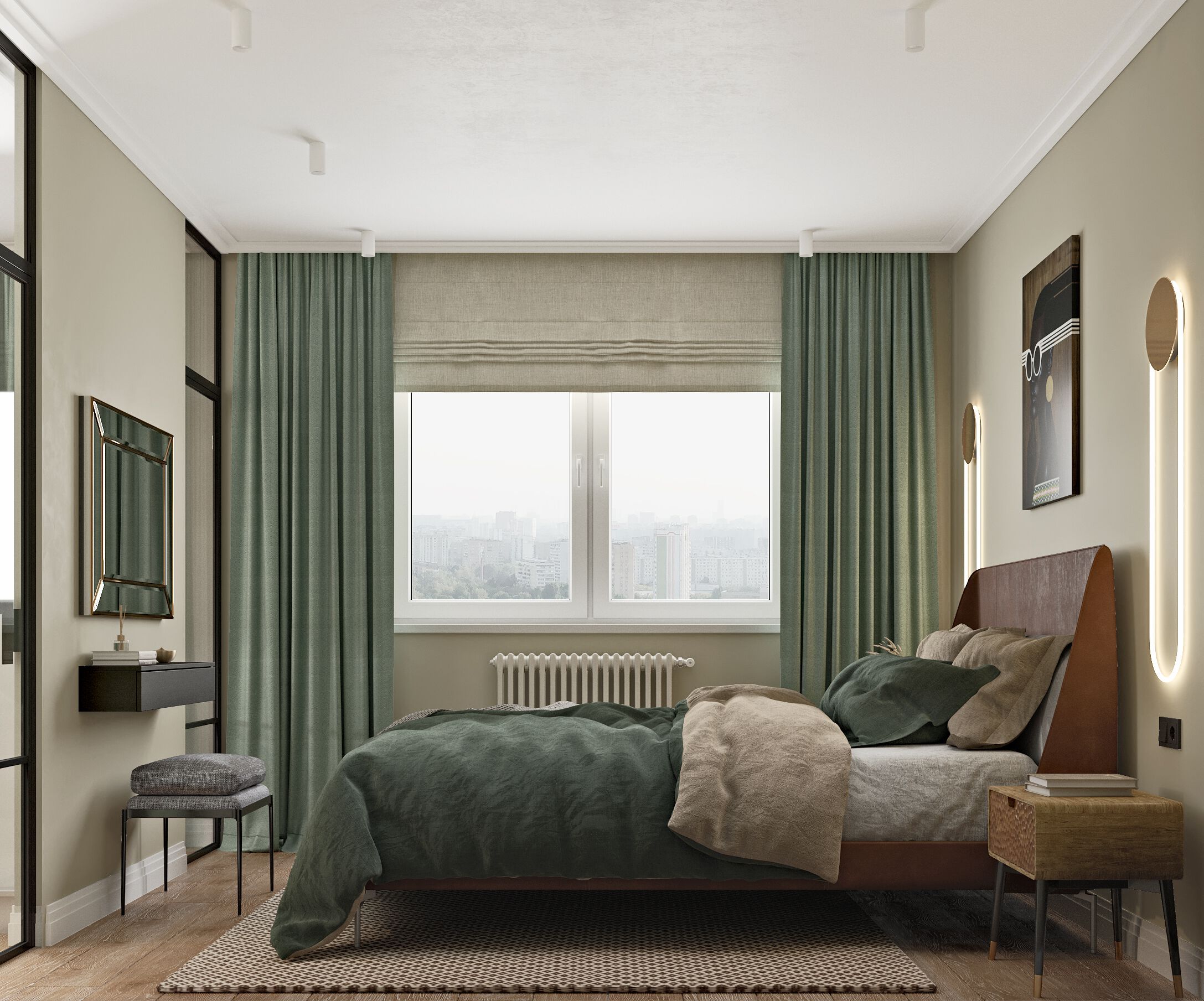 Стеклянный светодиодный настенный светильник Darmes Ra ARCH-00050010 - Вид №42