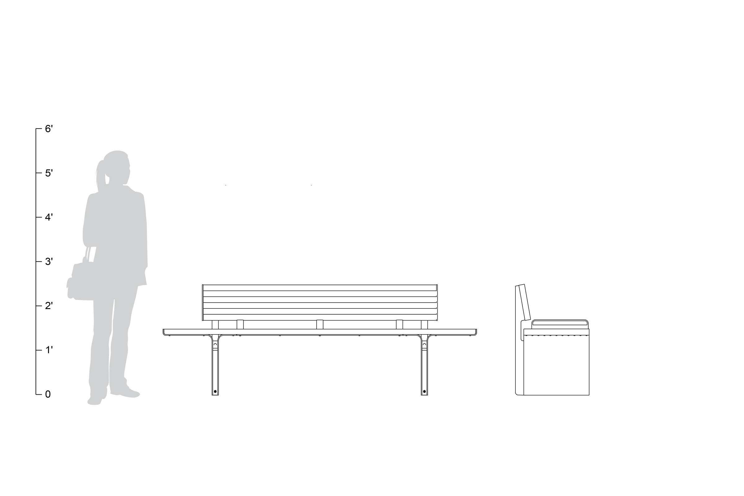 FSRT222 Скамейка для полета  Forms-surfaces  - Вид №28