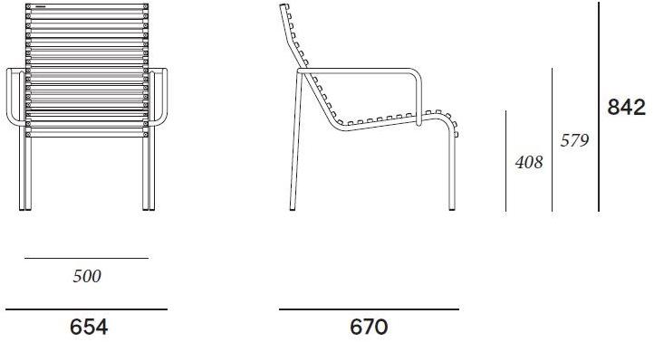 Extremis Садовое кресло из дерева с подлокотниками Extempore sun-id-1436951 - Вид №2