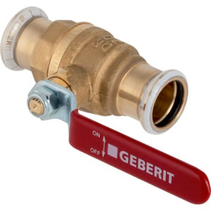 94924 Шаровой кран Geberit Mapress, NPW, с рукояткой Geberit