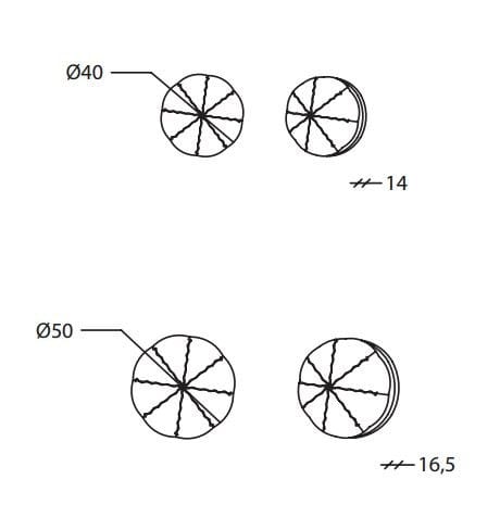 Круглая подушка для дивана SANCAL MANDARINA ARCH-00118985 - Вид №4