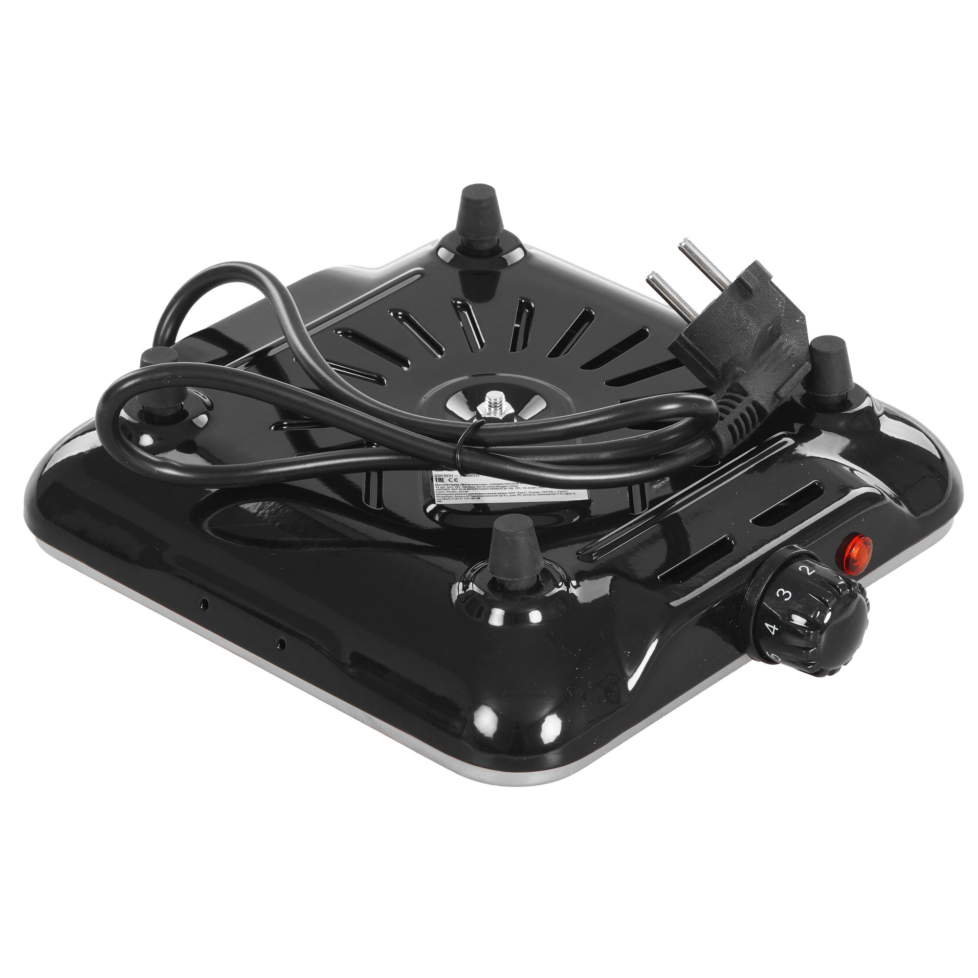 9148469 Плита компактная электрическая LUMME LU-HP3708A черный STDN-0061114 - Вид №4