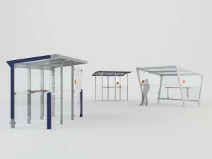 mmcité1 Навес из оцинкованной стали для курящих Aureo