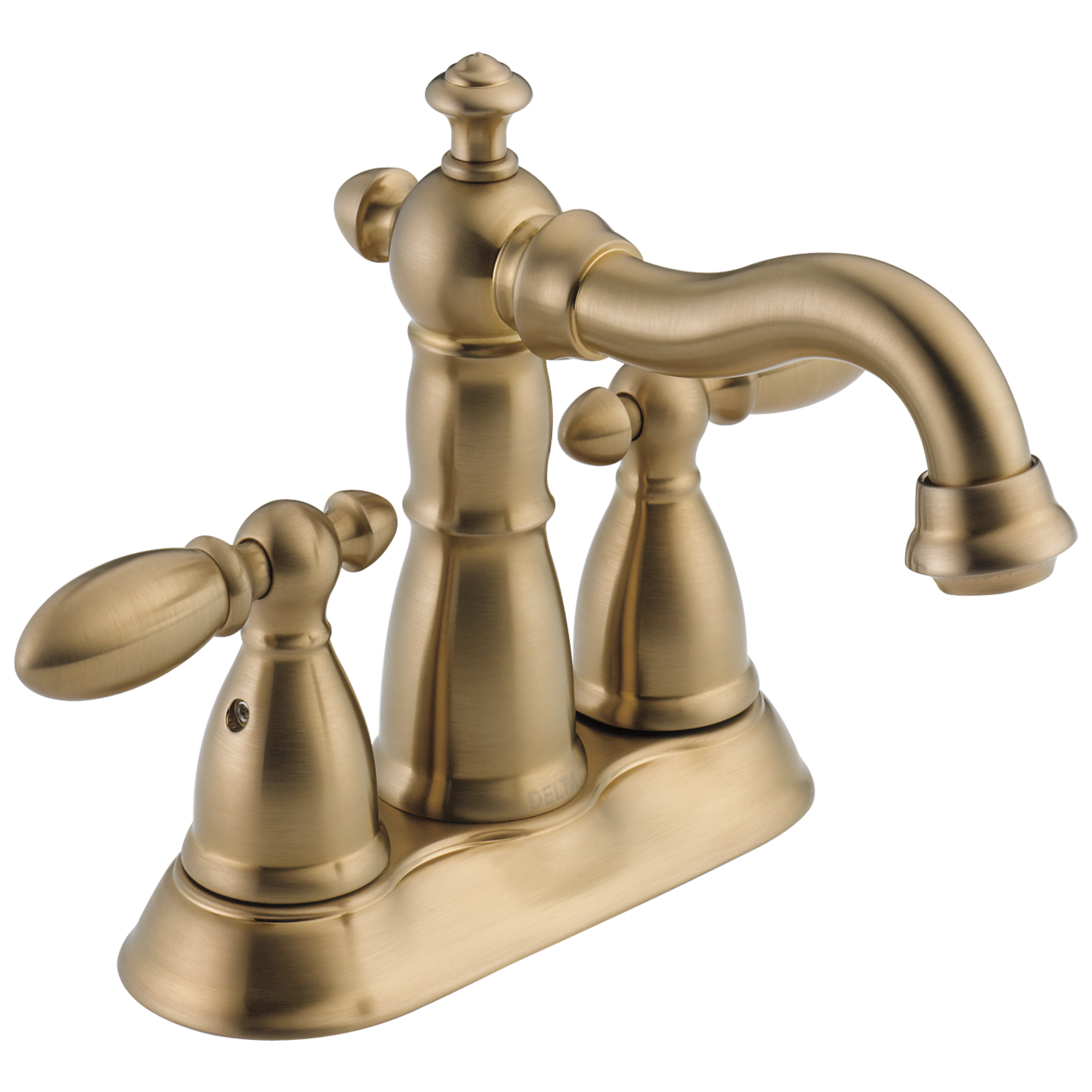 2555-CZMPU-DST Смеситель для ванной комнаты с двумя ручками Delta Faucet Victorian Шампанское бронза