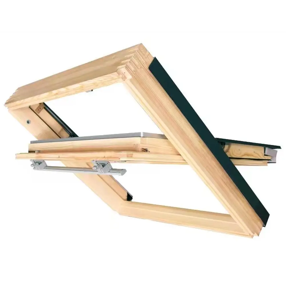 Мансардное окно Fakro AHRD A4 78x98 см сосна 87506732 STLM-2062569 