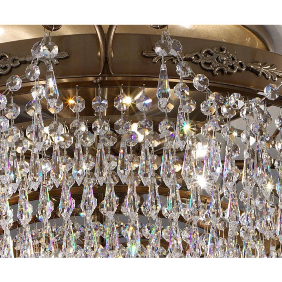 Masiero GLASSE PL8 V13 cut cryst потолочный Glassé 115890 - Вид №1