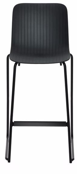 Segis Табурет из полипропилена с высокими санками и спинкой Dragonfly G0033 - Вид №2