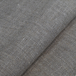 09С208 Декоративная (мешковина) 280±5 г/кв.м ФАСОВКА 100 см х 105 см 100% лён №330 натуральный (рис. 1) Gamma