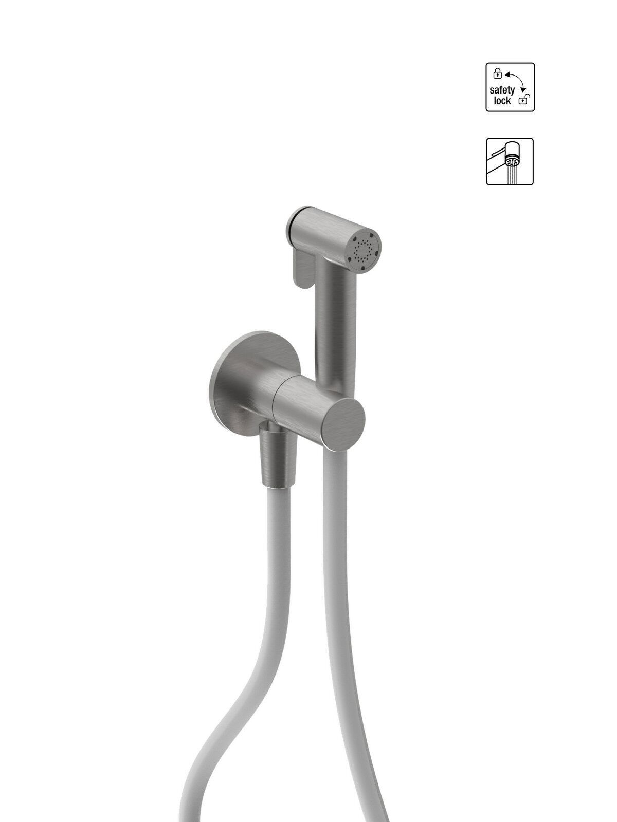 Настенный ручной душ с держателем Rubinetterie Frattini 69401 ARCH-00150694 - Вид №1