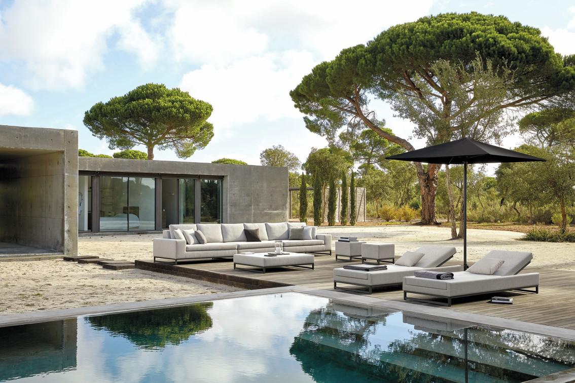 MNST414 Диван фиксированный лотос воробей 290 Manutti Zendo - Вид №4