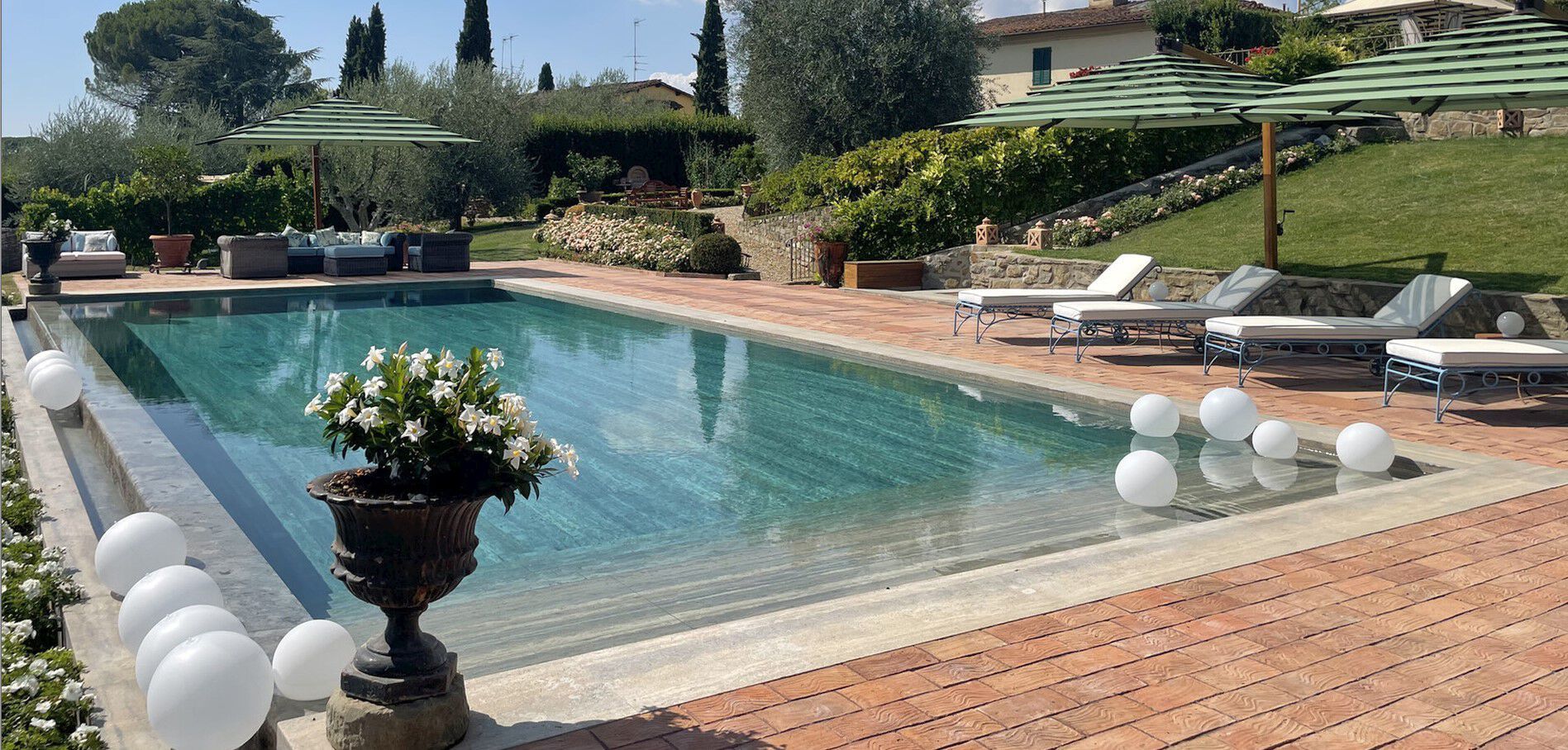 Вращающийся зонтик iroko с боковым полюсом Gardenart GIRASOLE IROKO ARCH-00029019 - Вид №2