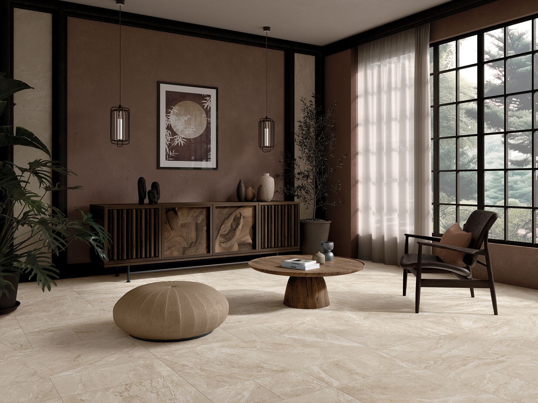 Пол / облицовка керамогранита с эффектом камня MARINER Moonstone ARCH-00108257