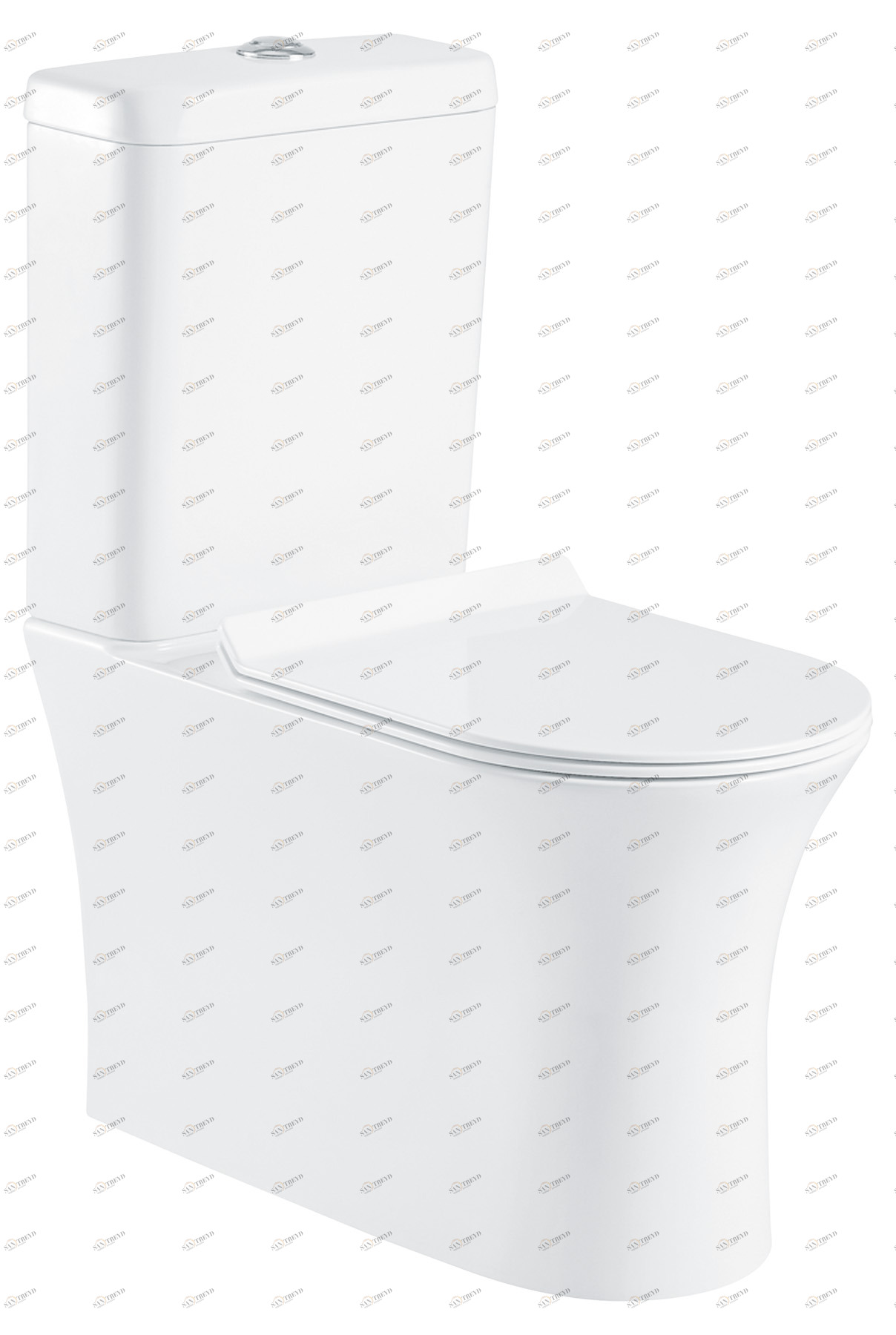 Унитаз-компакт BelBagno ANCONA безободковый Компакт унитаз с бачком Белый BELBAGNO Ancona Китай