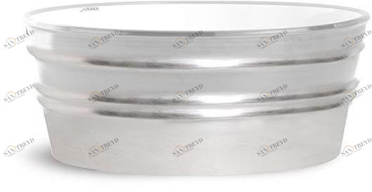 Tnz01o Подвесная раковина настенная овальная Horganica Tinozza белая