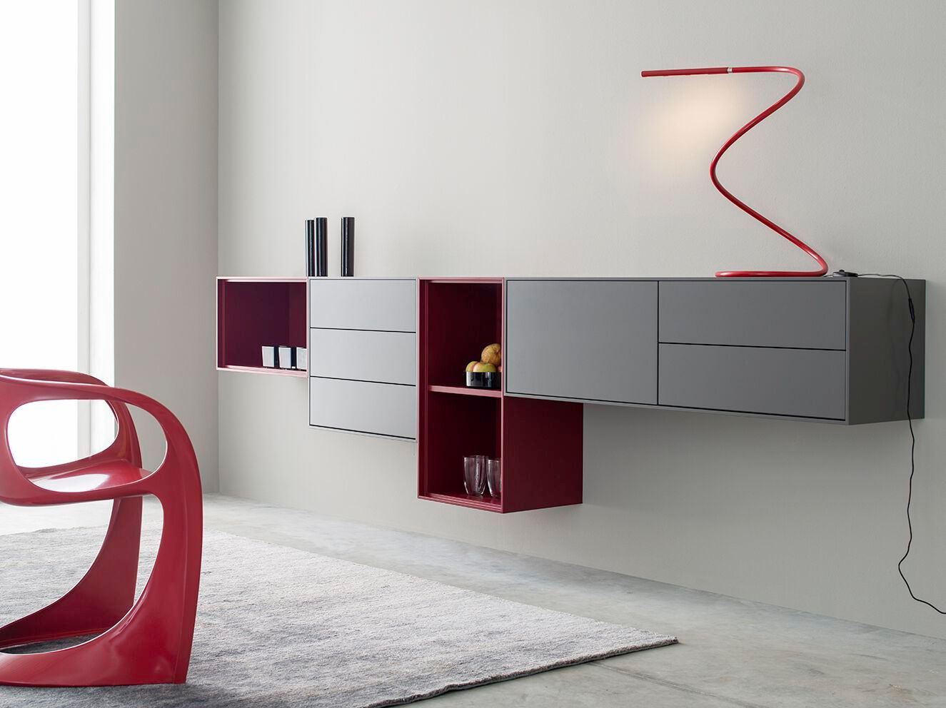 Стена установленная оборудованная стена Sudbrock Möbelhandwerk Game ARCH-00121916 - Вид №1