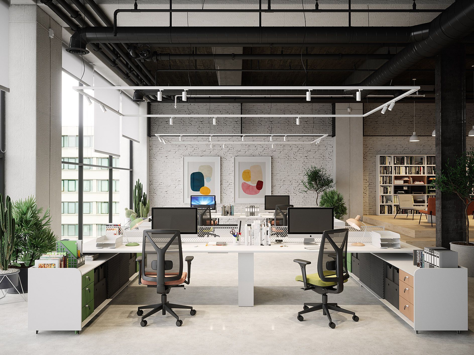 5 спиц подлокотник ткань операционный офисный стул LD Seating ARCH-00136839 - Вид №3