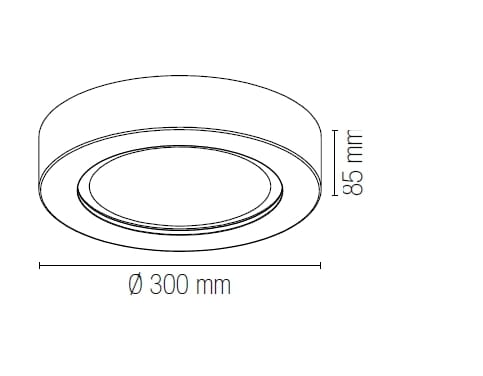 Гипсовый потолочный светильник Fan Europe Lighting INTEC ARCH-00020571 - Вид №1