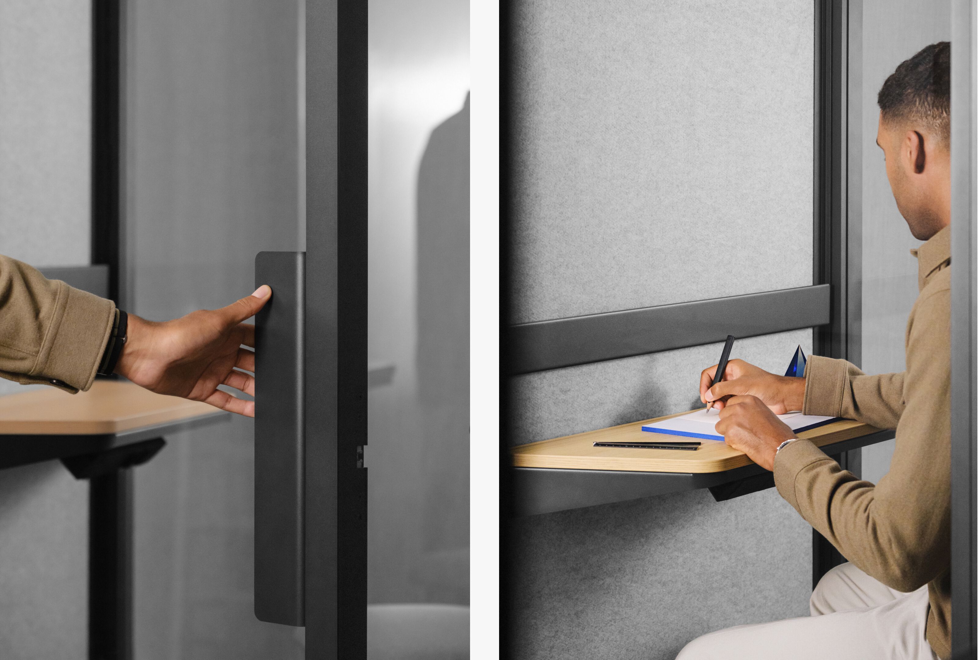 Одноместная акустическая офисная кабина со встроенным освещением Mute Jetson ARCH-00084884 - Вид №3