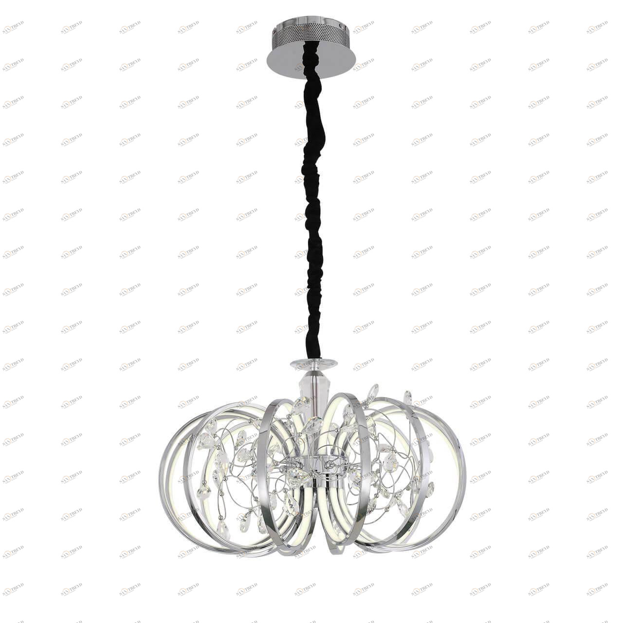 Подвесной светильник серебристый ST Luce Ottavo SL923.103.12 ST LUCE ДИЗАЙНЕРСКИЕ, OTTAVO 00-3889946 Серебро 