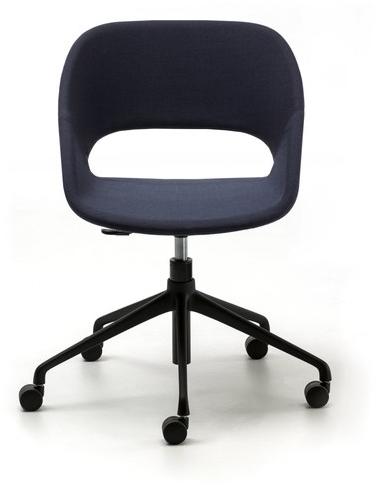 arrmet Регулируемое по высоте офисное кресло из ткани Kabira sun-id-1480725 - Вид №1