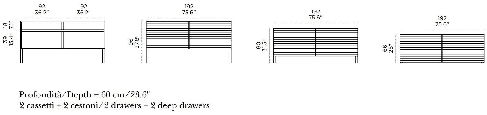 Casamania & Horm Лакированный комод Blend & tide sun-id-1471426 - Вид №7