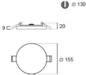 Terzo Light Светодиодный потолочный светильник из алюминия  C157r2  - Вид №1