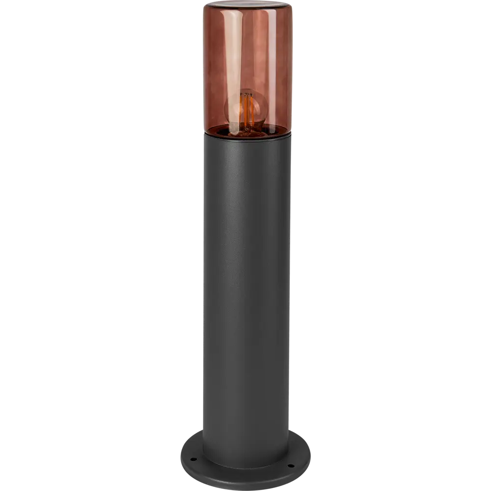 Столб уличный Ledvance «Endura Classic» Pipe AMB 50 см цвет черно-серебристый 87098861 STLM-2199812  - Вид №2