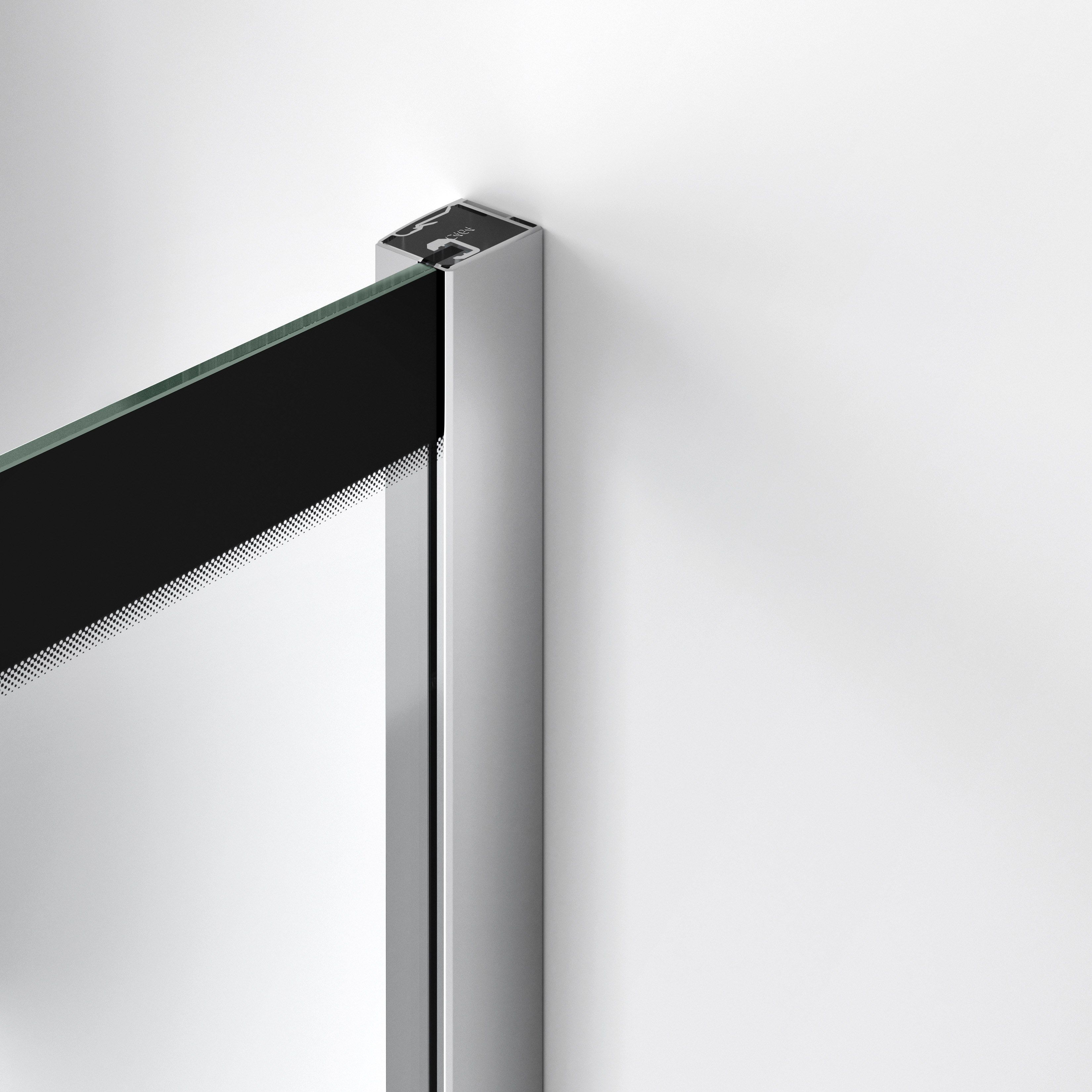 Алюминиевая и стеклянная душевая кабина с раздвижной дверью DUKA вода 5000 ARCH-00073626 - Вид №35