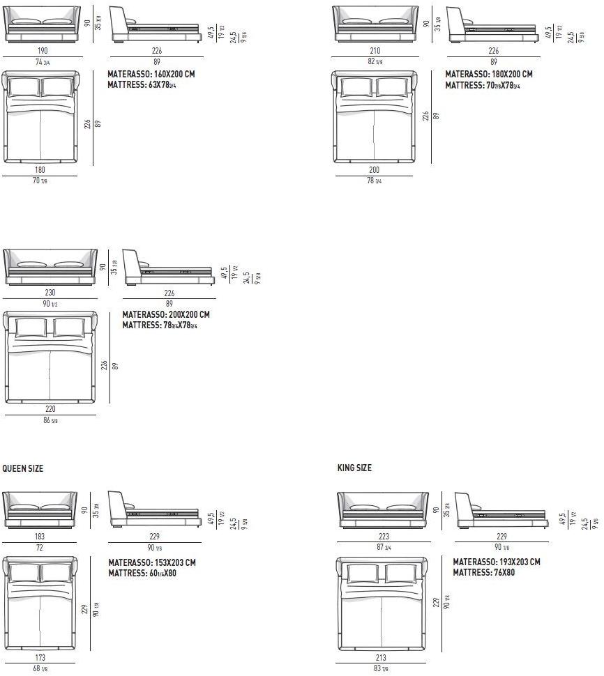 Minotti Постель Reeves sun-id-1350292 - Вид №3