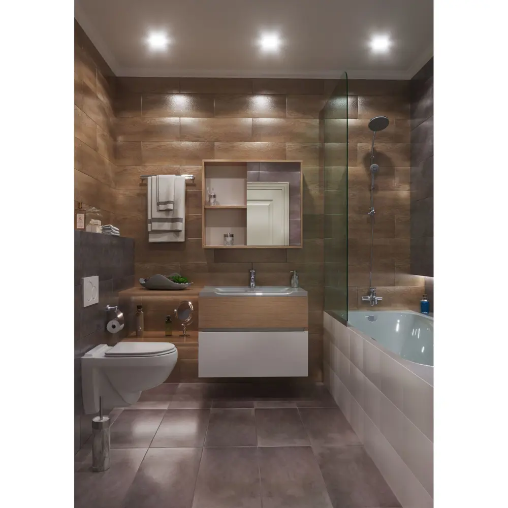 Керамогранит Artens Forest 20х60 1.08 м2 цвет светло-коричневый 16832354 STLM-2040347  - Вид №5