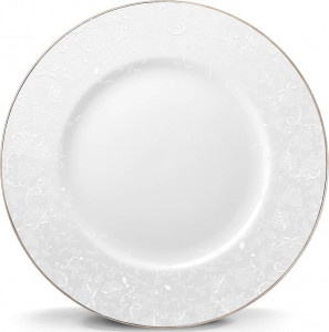 10616458 Lenox Тарелка обеденная Lenox "Фарфоровое кружево,Маркеса" 27см Фарфор костяной