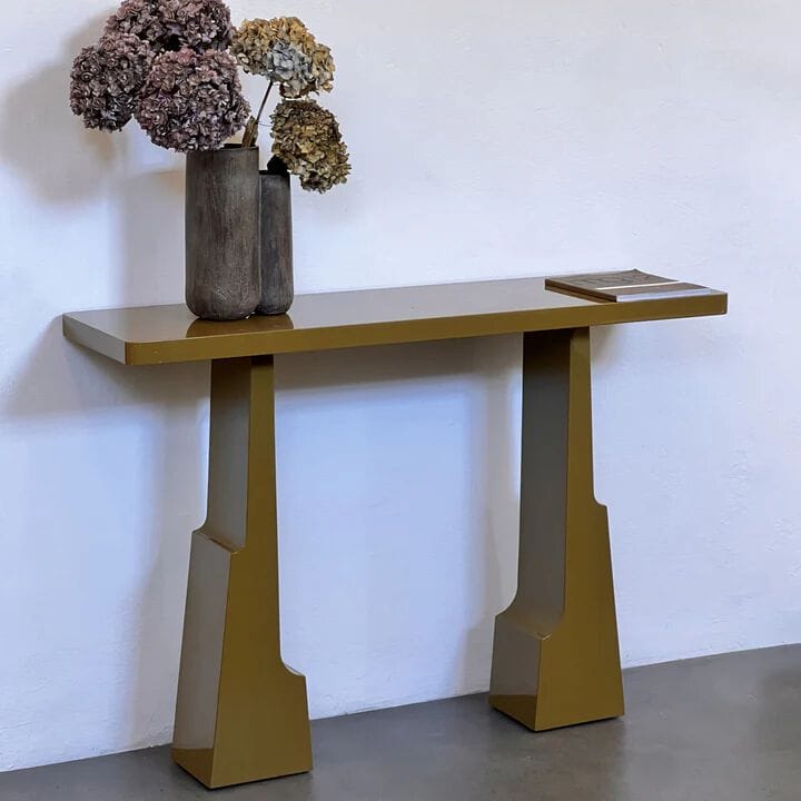 Прямоугольная консоль из массива дерева mg12 EMILY ARCH-00117005 - Вид №1