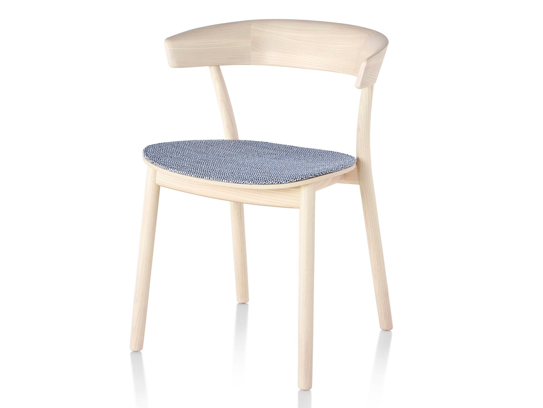 Стул со встроенной подушкой и деревянным или металлическим основанием Herman Miller Leeway ARCH-00054458