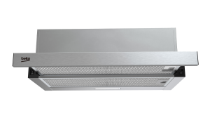 9168802 Вытяжка телескопическая Beko BHNT613R4CX серебристый/серебристый