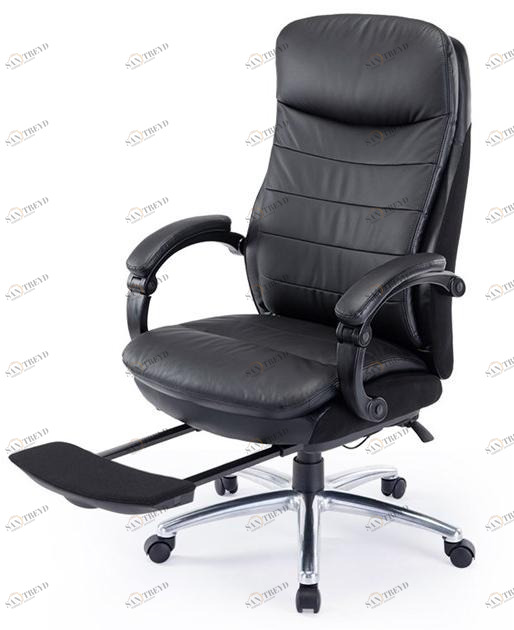 UE Chairs Кожаное кресло руководителя с 5-ю спицами и подставкой для ног Cs sun-id-1439429