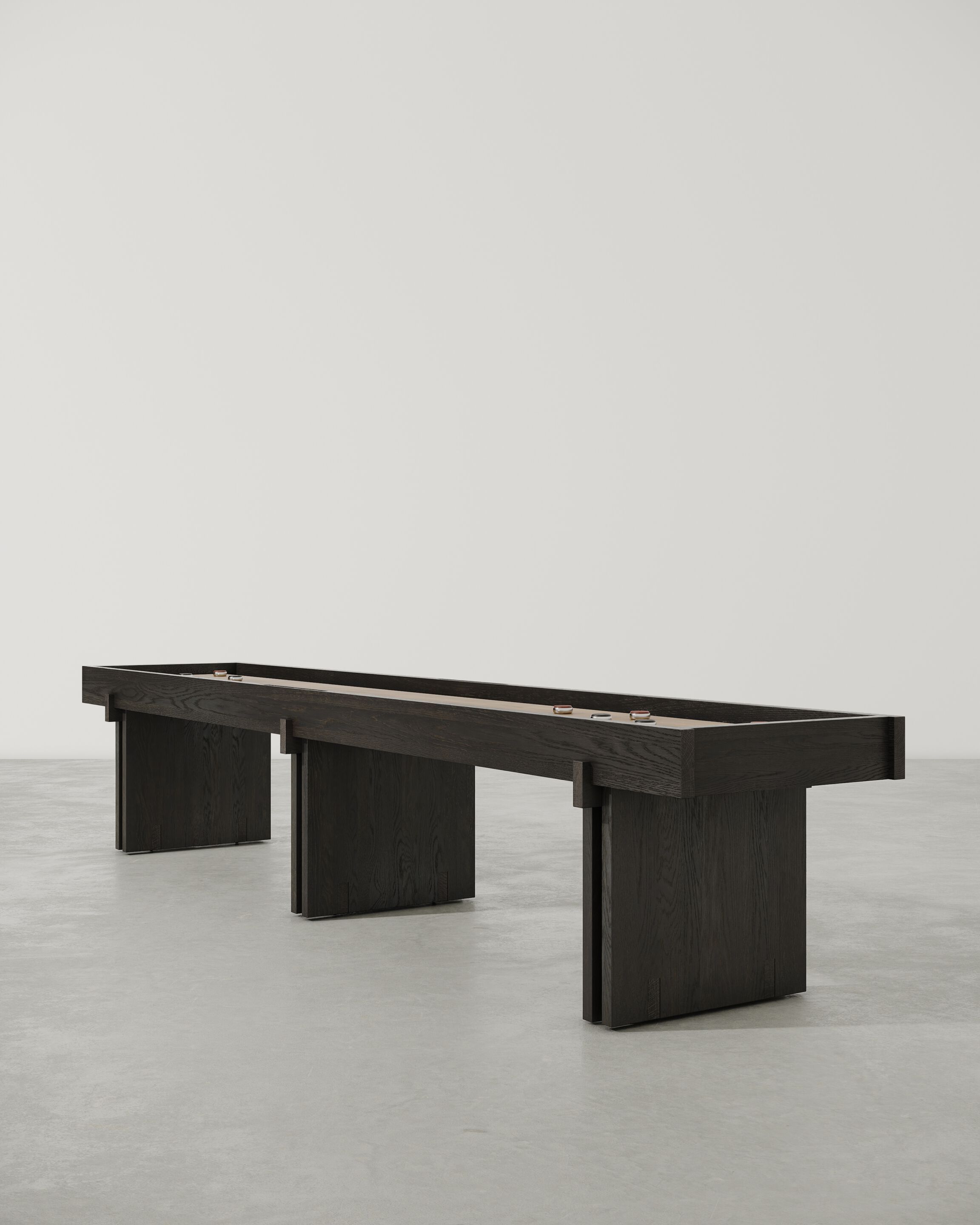 Деревянный прямоугольный стол для Шаффлборда District Eight Dinh ARCH-00032914 - Вид №3