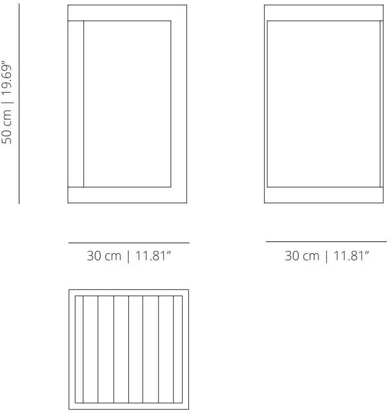 Viccarbe Стальная подставка для зонтов Window Wiprn - wiprb - Вид №3