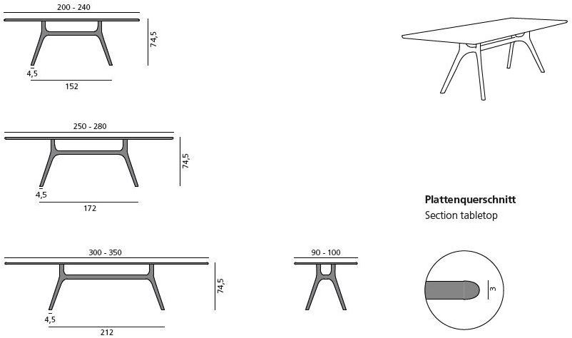 more Прямоугольный обеденный стол из массива дерева Sova sun-id-1404481 - Вид №6