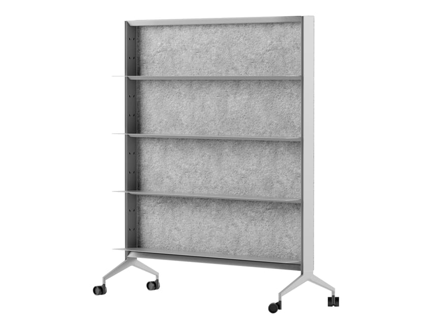 Алюминиевый звукопоглощающий офисный перегородка на колесах Alias Aline Work ARCH-00007484