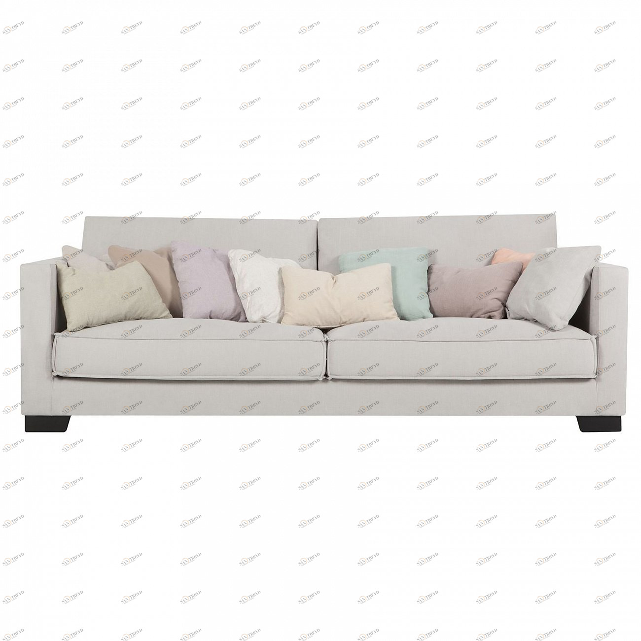 Диван Cloud прямой светло-серый SITS ДИЗАЙНЕРСКИЕ, CLOUD 191955 Серый 