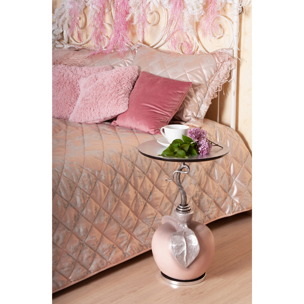 17138 Столик декоративный Яблоко Евы Сильвер Пиони BOGACHO 4627179652623 - Вид №5